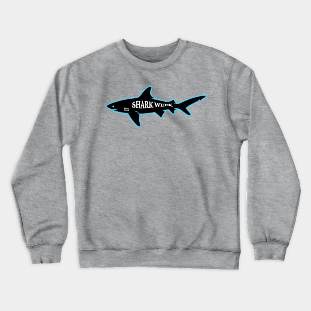 SHARK WEEK Crewneck Sweatshirt by DESIGNBOOK